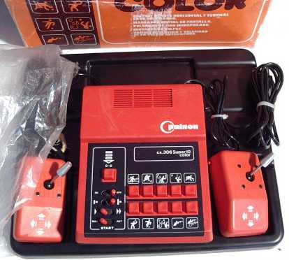 Palson CX.306 CX-306 Super 10 color (red case - black control panel) [RN:5-3] [YR:77] [SC:ES][MC:ES]